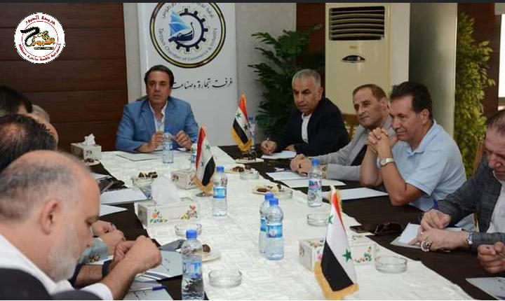 اجتماع فعال لغرف التجارة لمناقشة واقع الاستيراد والتصدير والنقل في طرطوس