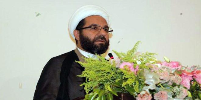 دعموش:المحور الإرهابي الأميركي الصهيوني مني بهزائم كبيرة في سورية
