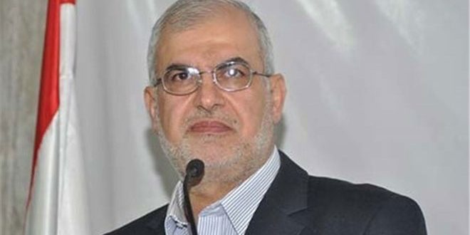رعد يؤكد ضرورة التنسيق بين سورية ولبنان بما يخدم مصالح البلدين
