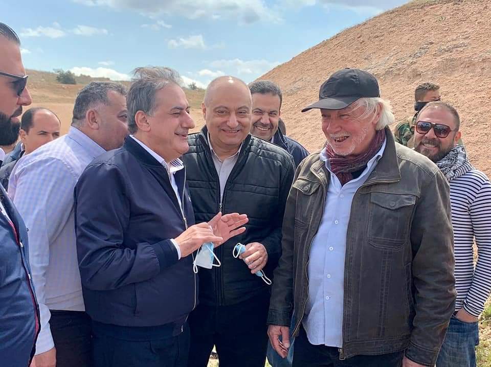 وزير الاعلام...جولة ولقاءات ..وحضور مواقع تصوير في حلب