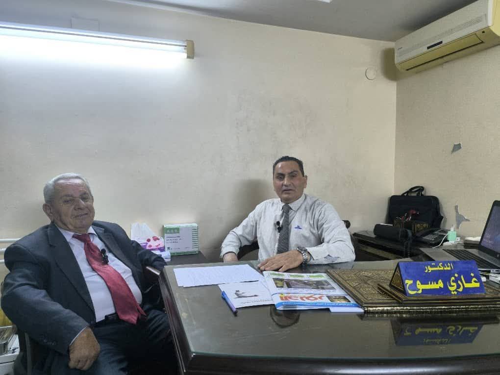 لقاء مع الدكتور غازي مسوح الاستشاري في جراحة العظام والمفاصل وتقويم العمود الفقري 